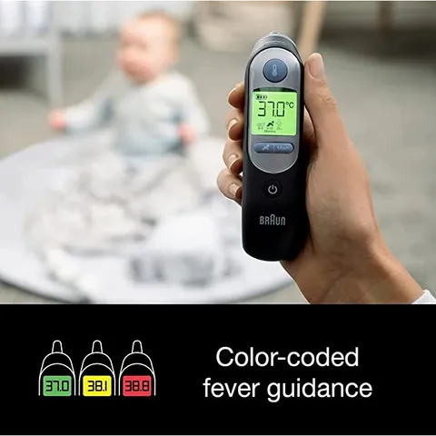 Nhiệt kế đo tai Braun ThermoScan 7 IRT6520  | Chính hãng của Đức | Bảo Hành 12 Tháng