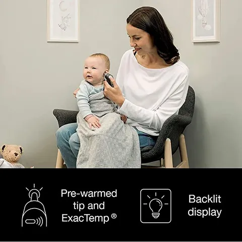 Nhiệt kế đo tai Braun ThermoScan 7 IRT6520  | Chính hãng của Đức | Bảo Hành 12 Tháng