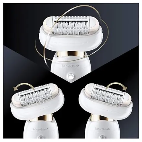 Máy cạo lông, nhổ lông, tẩy lông cho nữ Braun Silk-épil 9 Flex, làm sạch vùng kín