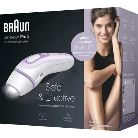 Máy Triệt Lông Vĩnh Viễn Cao Cấp Braun Silk-Expert Pro 3, Chính Hãng | Nhập Từ Mỹ