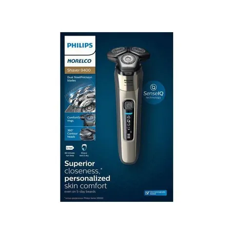 Máy Cạo Râu Cao Cấp Philips Norelco 9400 Wet & Dry, Chính Hãng