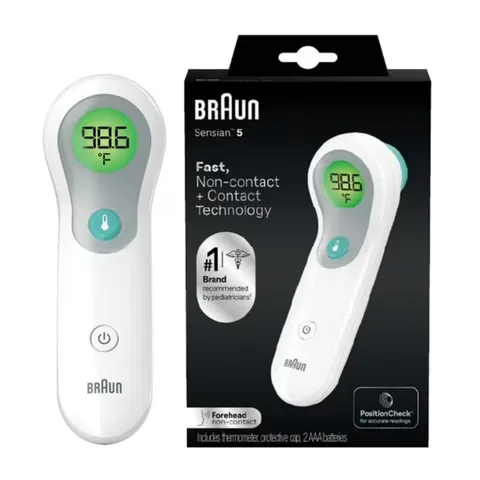 Máy đo nhiệt độ Braun Sensian™ 5, hàng Mỹ | Nhiệt độ đo trán Braun Sensian™ 5 | BNT300