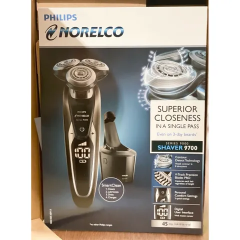 Máy cạo râu Philips Norelco Shaver 9700 Wet & dry electric shaver, Series 9000