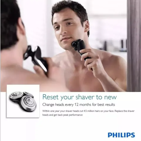 Bộ Đầu Lưỡi, Philips Norelco RQ12PRO Thay Thế Cho Máy Cạo Râu Philips Series 8000, Chính Hãng