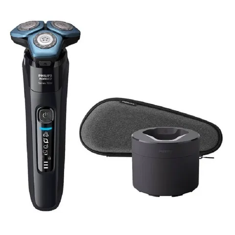 Máy cạo râu điện Philips Norelco Model 7500, S7783/84, Cốc sạc rửa | Hàng USA