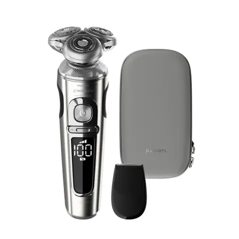Máy Cạo Râu Cao Cấp Philips Series 9000 Prestige, SP9860/86, SP9820/87, Wet And Dry SmartClick Precision Trimmer
