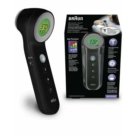 NHIỆT KẾ ĐIỆN TỬ, HỒNG NGOẠI ĐO TRÁN BRAUN BNT400, BNT300 | CHÍNH HÃNG