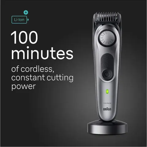 Tông đơ cắt tóc đa năng Braun All-in-One11-in-1, 12-in-1, 40 cài đặt độ dài, Chính Hãng
