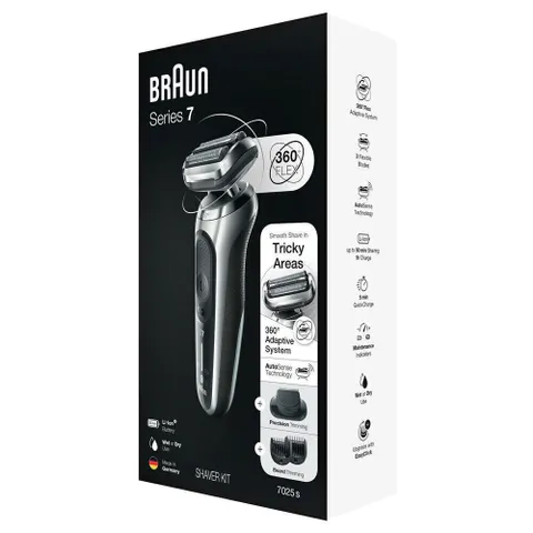 Máy Cạo Râu Braun Series7 7025s | Bảo Hành 24 Tháng | Chuẩn Đức