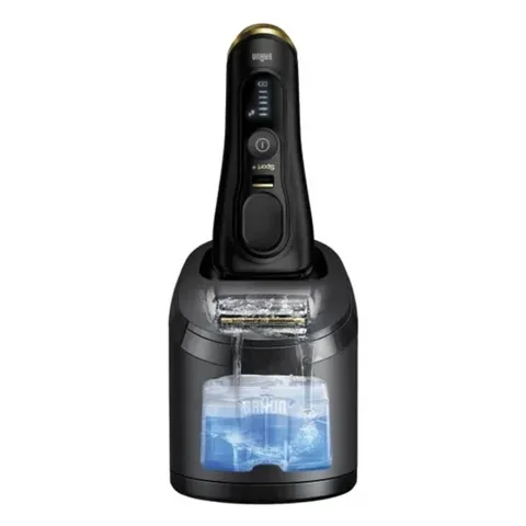 Máy Cạo Râu Cao Cấp BRAUN Series 9 Sport + Trạm Sạc Rửa, Hộp Sạc Dự Phòng, Chính Hãng