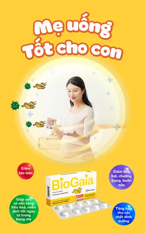Men vi sinh BioGaia ProTectis dạng viên cải thiện hệ tiêu hóa xuất xứ Thụy Điển hộp 10 viên cho mẹ bầu và em bé từ 2 tuổi