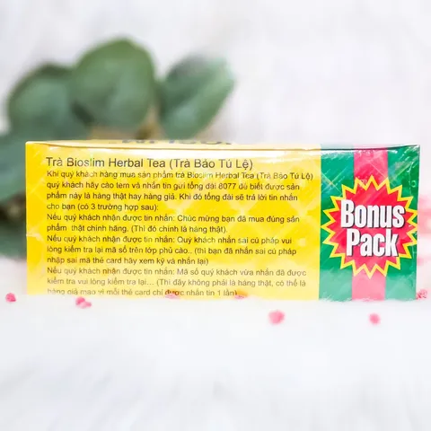 Trà giảm cân Bảo Tú Lệ Bio Slim Hộp 40 gói