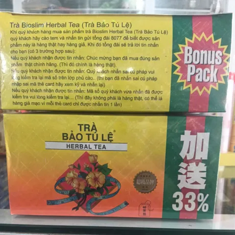 BioSlim Trà Bảo Tú Lệ Hỗ Trợ Detox Giảm Cân