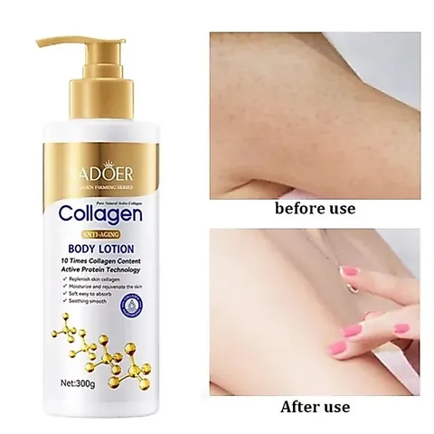 Sữa Dưỡng Thể Collagen Tinh Chất Vàng 300g Ngăn Ngừa Lão Hóa, Trắng Da, Mềm Mại Hiệu Quả Whitening Body Cream