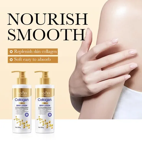Sữa Dưỡng Thể Collagen Tinh Chất Vàng 300g Ngăn Ngừa Lão Hóa, Trắng Da, Mềm Mại Hiệu Quả Whitening Body Cream