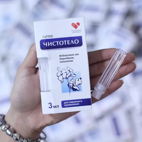 Gel Chấm nốt ruồi Nga Dvelinil giảm mụn cóc, mụn thịt, sẹo lồi