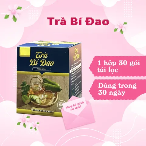 Combo Trà Bí Đao Túi Lọc 30 Gói Tiện Lợi Pha Nhanh Dễ Uống Siêu Thị Thiên Nhiên