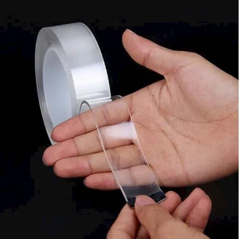 Băng Keo Nano Trong Suốt Hai Mặt Đa Năng Khổ 3cm