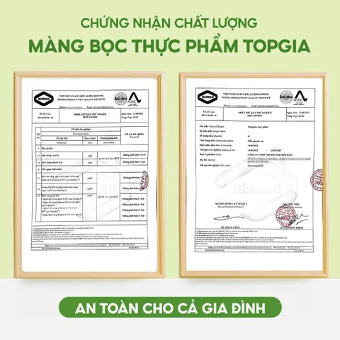 [Tặng Kèm Nam Châm] Hộp 100 Màng Bọc Thực Phẩm Treo Tường TopGia Cao Cấp