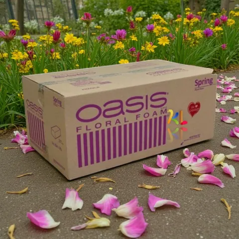 Xốp Xanh Cắm Hoa Tươi, Hoa Sáp, Mút Xốp Malaysia Oasis Sping giữ nước lâu