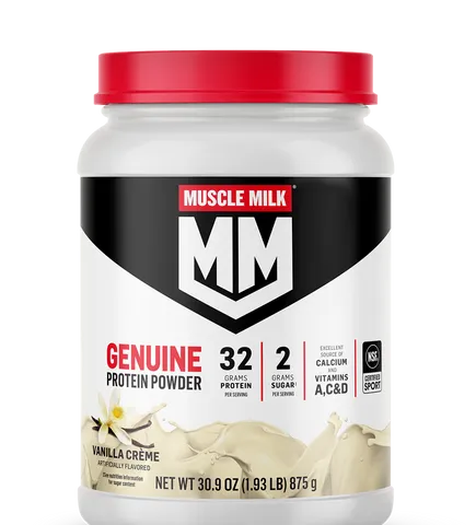 Muscle Milk Lean Muscle Vanilla Creme Protein Powder,