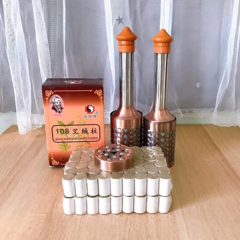 Hộp Điếu Ngải 108 Điếu Đốt cho Thanh Lăn Ngải vv