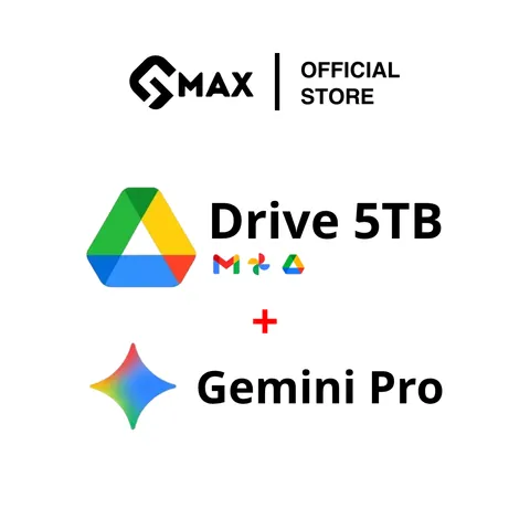 Google One 5TB + Gemini AI PRO 18 Tháng - Chính Hãng