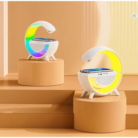 Loa Bluetooth Sạc Ko Dây Đèn Tạo Không Khí 3in1 BT 2301