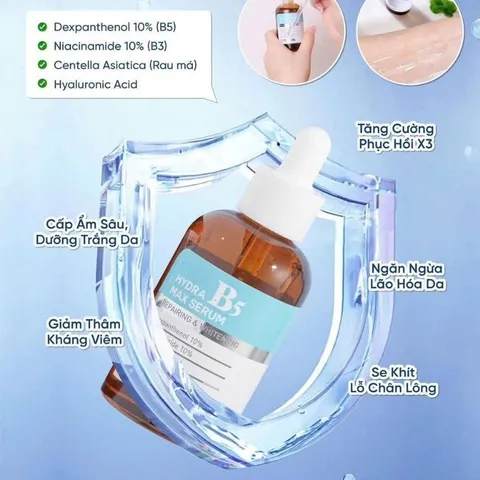Serum B5 Prettyskin 50ml Phục Hồi Da Hiệu Quả