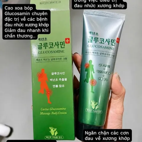 Dầu Lạnh Xoa Bóp Glucosamine Hàn Quốc 150ml - Giảm Đau Nhức Khớp