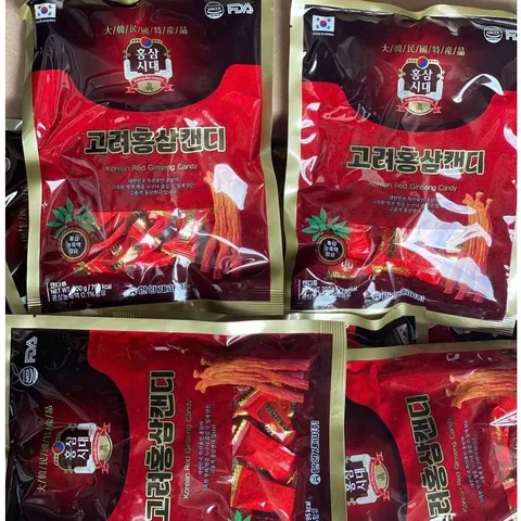 Combo 2 gói Kẹo hồng sâm Hàn Quốc gói 200g
