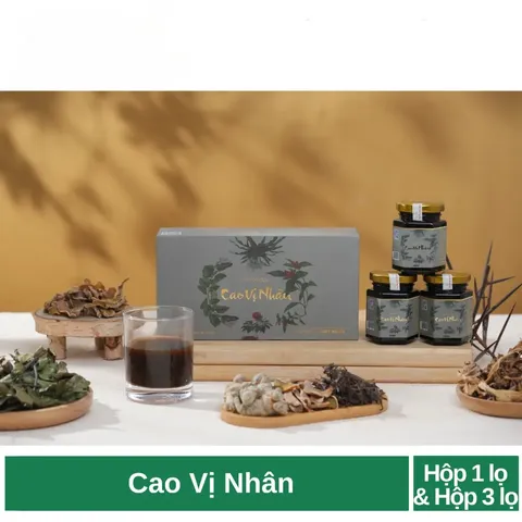 (CTy NK) Trà cô đặc Cao Vị Nhân - Hỗ trợ sức khỏe cho người mắc bệnhh u bướu (Hộp 1 lọ & Hộp 3 lọ)