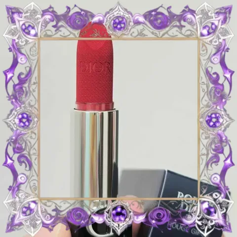 (Hàng Cty) Son Dior Rouge Dior Couleur Couture Velvet 764 Rouge Gipsy Màu Đỏ Hồng 3.5g Đầy Đủ