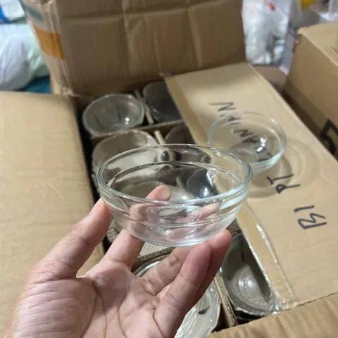 K1- Bát Thuỷ Tinh dùng trong Spa. Có các kích cỡ khác nhau K1