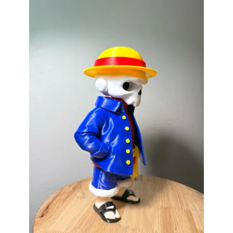 Mô Hình Skull Pirate 25cm In 3D PETG - Figure Decor Cao Cấp 818250