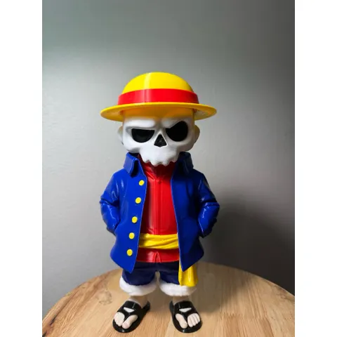 Mô Hình Skull Pirate 25cm In 3D PETG - Figure Decor Cao Cấp 818250