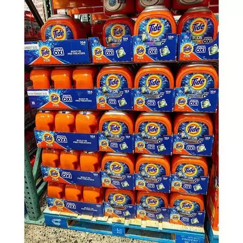 Viên Giặt Tide Pods Ultra Oxi 104 Viên - Mỹ