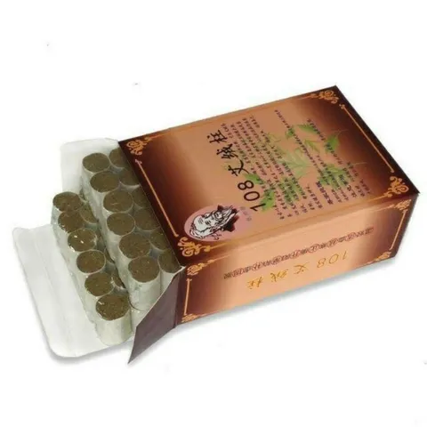 Hộp Điếu Ngải 108 Điếu Đốt cho Thanh Lăn Ngải Y2