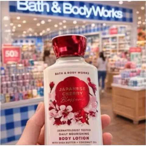 Sữa Dưỡng Thể Body Lotion Bath & Body Works 236ml Mùi Japanese Cherry ( HÀNG CHUẨN NHẬP NỘI ĐỊA MỸ ) 818262