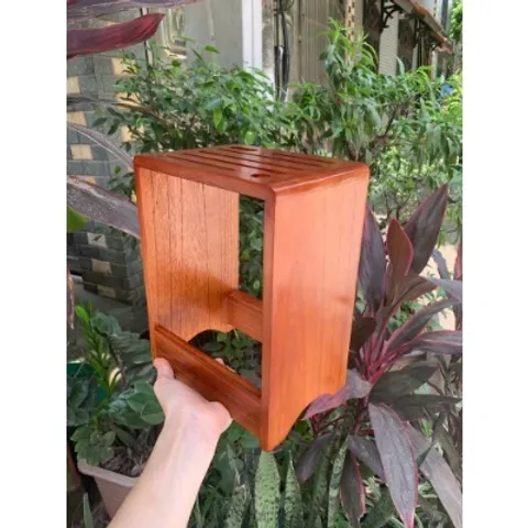 kệ cắm dao bằng gỗ tự nhiên cao cấp (TH691)