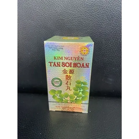 (Công Ty NK) Viên uống Kim Nguyên Tan Sỏi - Hỗ trợ làm tan sỏi thận, sỏi mật 40g, cải thiện sức khỏe hệ tiết niệu