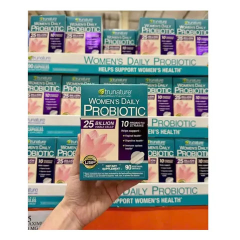 Men vi sinh cho phụ nữ Trunature Women’s Daily Probiotic 90 viên