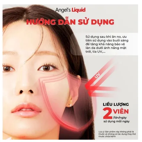 Viên uống trắng da Angel's Liquid Glutathione Oneday Collagen 600mg 72 viên