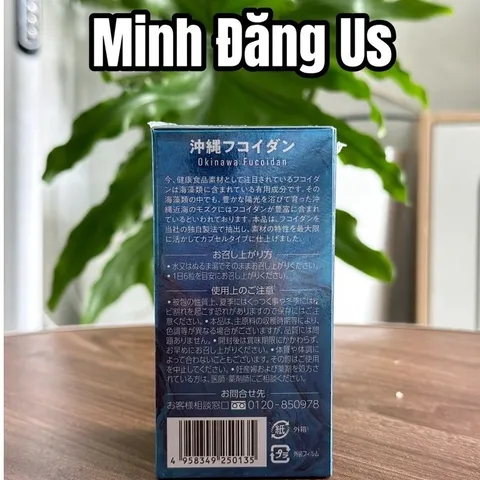 Viên uống Okinawa Fucoidan 180 viên, hỗ trợ nâng cao sức đề kháng