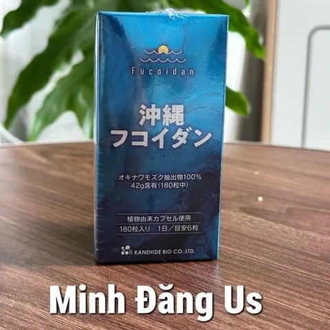 Viên uống Okinawa Fucoidan 180 viên, hỗ trợ nâng cao sức đề kháng