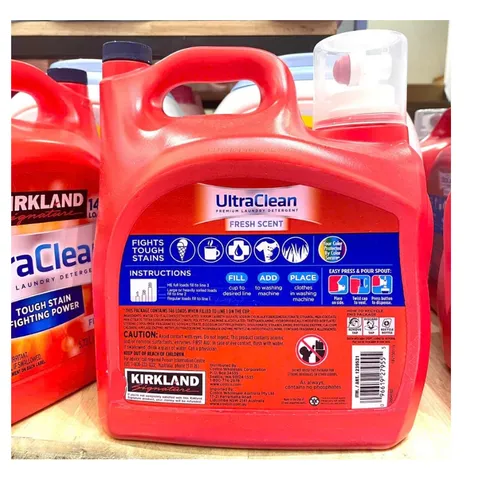 [Nhập Mỹ] Nước Giặt Kirkland Ultra Clean 146 Loads 5.73L