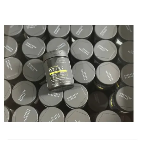 DATE 2028 - Vitamin SR D3 + K2 With Coconut Oil 125mcg (5000IU) 160 Softgels Mỹ