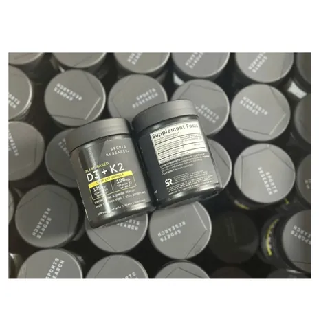 DATE 2028 - Vitamin SR D3 + K2 With Coconut Oil 125mcg (5000IU) 160 Softgels Mỹ