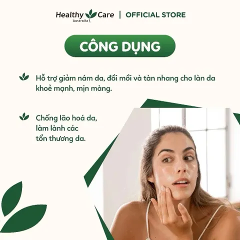 Date 2028 - Sữa ong chúa Healthy Care Royal Jelly 1000 mg chai 365 viên từ Úc