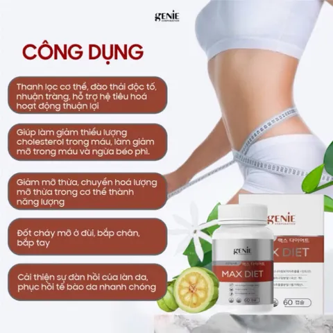 GIẢM CÂN MAXDIET 60 VIÊN